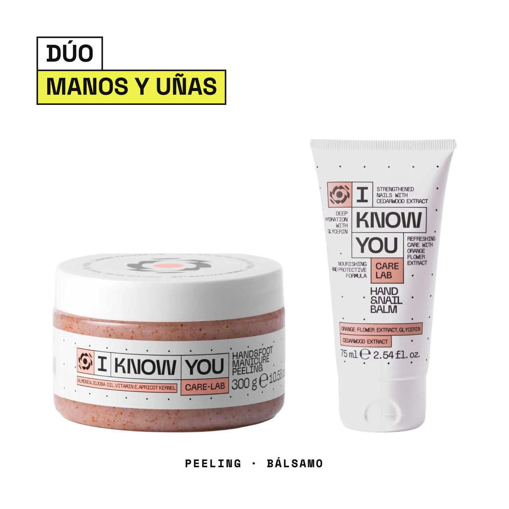 The Hand Care Duo: Hand & Foot Manicure Peeling and Hand & Nail Balm