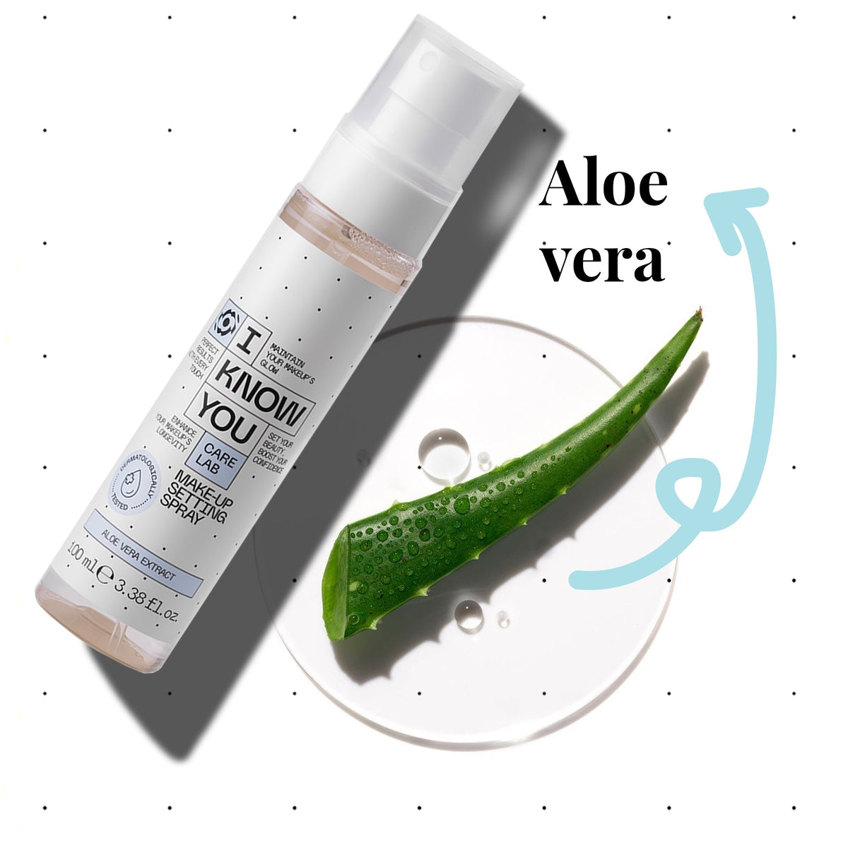 Spray Fijador de Maquillaje 100 ml – ingredientes clave